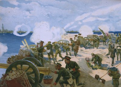 Rebellion in Venice, March 1848, illustration from an album on the history of Risorgimento made for the chocolate Talmone by Italian School