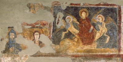 Remains of a fresco, Santa Maria Antiqua, Rome by Italian School