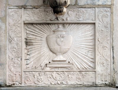 Representation of the Holy Grail in the Cathedral of Milan by Italian School