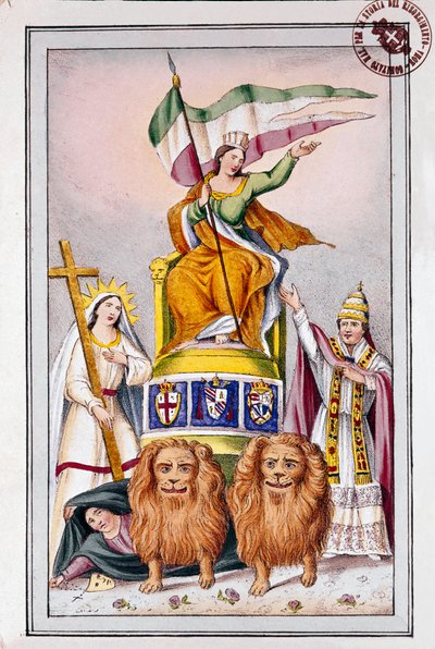 Risorgimento: Propaganda Poster for the Papal States: 