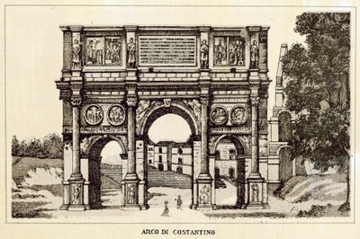 Rome: Arch of Constantine by Italian School