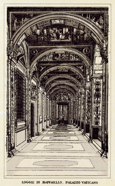 Rome: Loggie of Raphael, Vatican Palace by Italian School