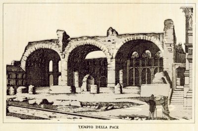 Rome: Temple of Peace by Italian School