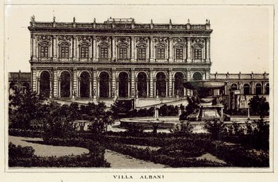 Rome: Villa Albani by Italian School