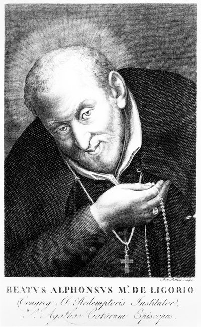 Saint Alphonsus Maria de Ligorio by Italian School