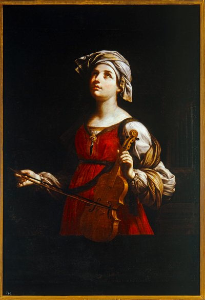 Saint Cecily by Italian School