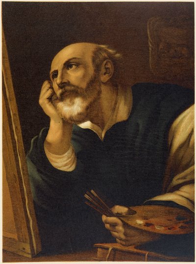 Saint Luke Painting - in 