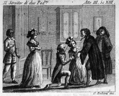 Scene 13 of Act III of the comic piece 