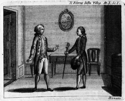 Scene 1 of Act I of the Play 
