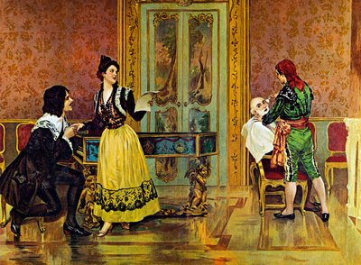 Scene from the opera 