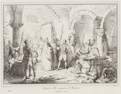 Discovery of the Bedmar Conspiracy by Italian School