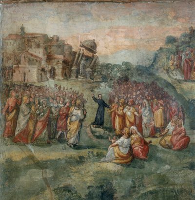 Sermon of Saint Hippolytus (Detail) by Italian School
