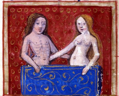Sign of Gemini. Italian Horoscope, mid-15th century by Italian School