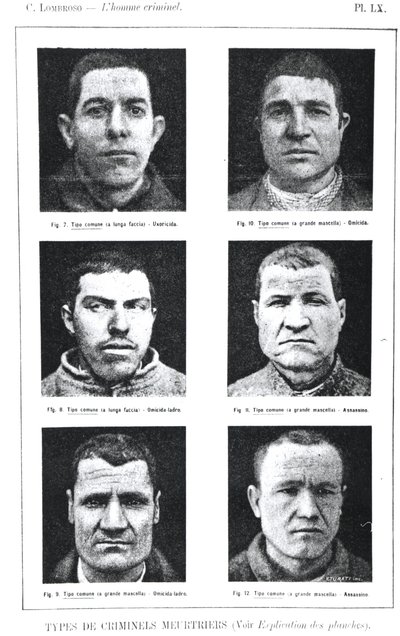 Specimen of Criminals, from L
