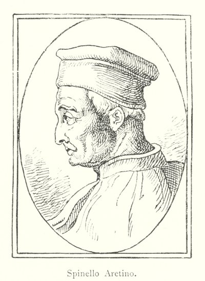 Spinello Aretino (engraving) by Italian School