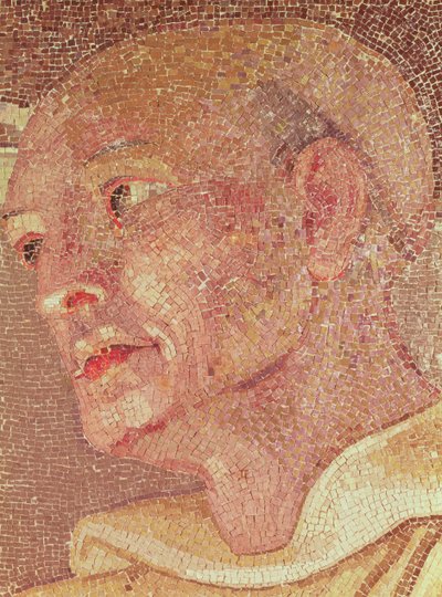 St. Bernard of Clairvaux from the Crypt of St. Peter (detail) by Italian School