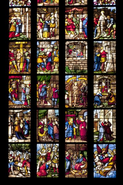 Stories of Saint Catherine of Alexandria (detail) by Italian School