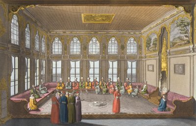 The Apartment of a Minister, plate 57 from Part III, Volume I of 