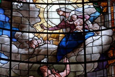 The Assumption of the Virgin Mary into Heaven by Italian School
