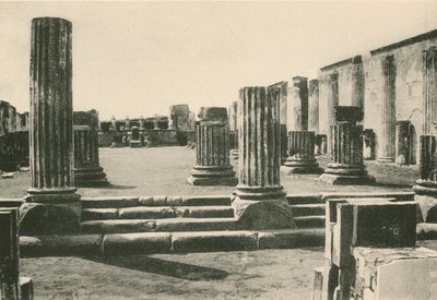 The Basilica as it is by Italian School