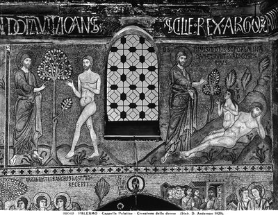The Creation of Man and Woman by Italian School