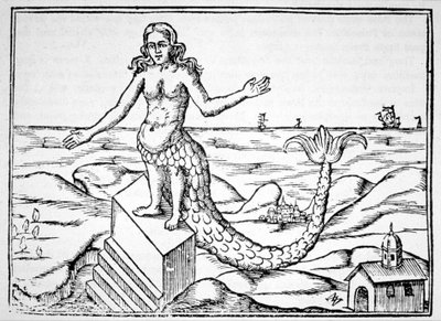 The Divinity Dragon, copy of an illustration from Oedipus Aegyptiacus by Athanasius Kirchner, Rome 1652, used in a History of Magic, published late 19th century by Italian School