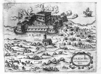The Fortress at Constantinople by Italian School