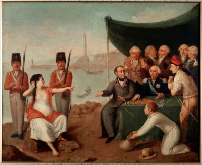 The Independence of Liguria, 1815 by Italian School
