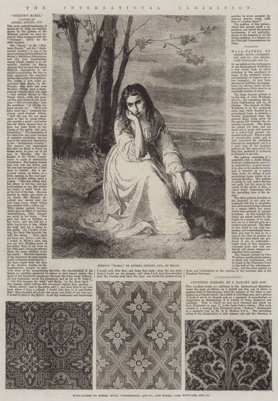 The International Exhibition (engraving) by Italian School