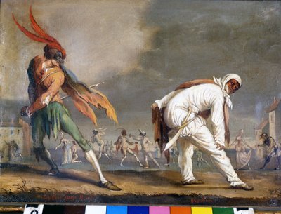 The Italian Masks of the Commedia dell