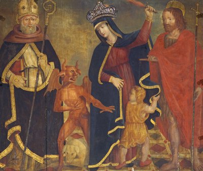 The Madonna of Relief with Saints by Italian School