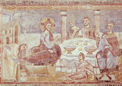 The Meal at the House of Simon the Pharisee, School of Monte Cassino by Italian School