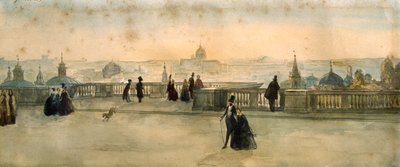 The Pincian Hill by Italian School