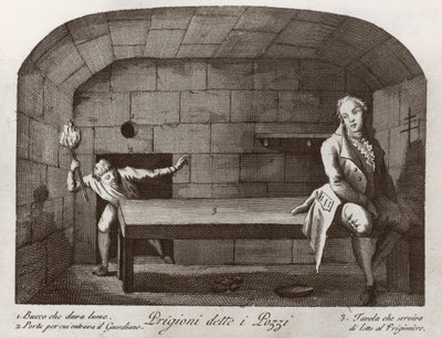 The Pozzi Prison, from Vedute della Prigioni by Italian School
