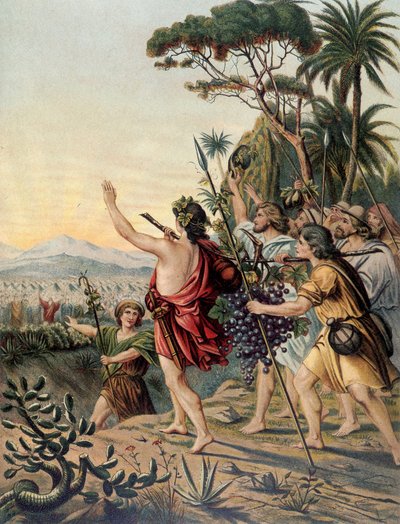 The Return from the Land of Canaan - in 