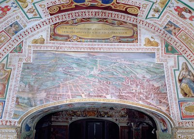 The Roads of Rome, during the reign of Pope Sixtus V by Italian School