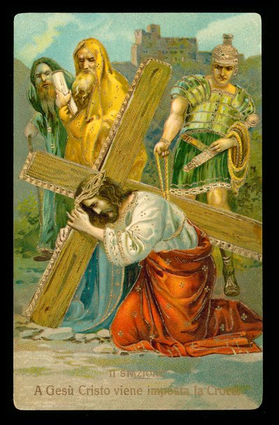 The Stations of the Cross (from a set of 14) by Italian School