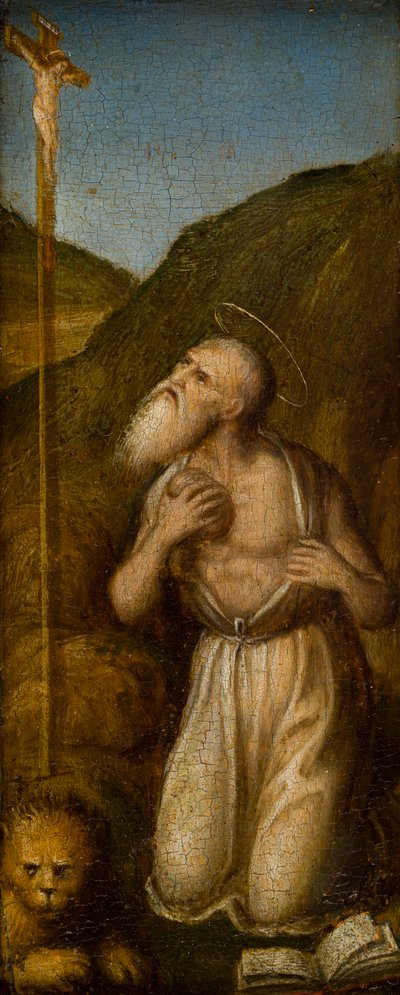 The Stigmatisation of Saints Francis and Jerome by Italian School