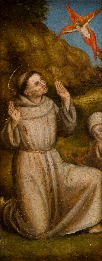 The Stigmatisation of Saints Francis and Jerome by Italian School