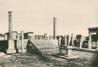 The Temple of Apollo as it is by Italian School