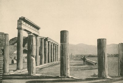 The Triangular Forum as it is by Italian School