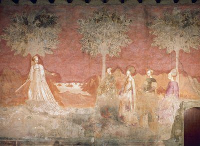 The Ball Game, Scene from the Games Cycle by Italian School