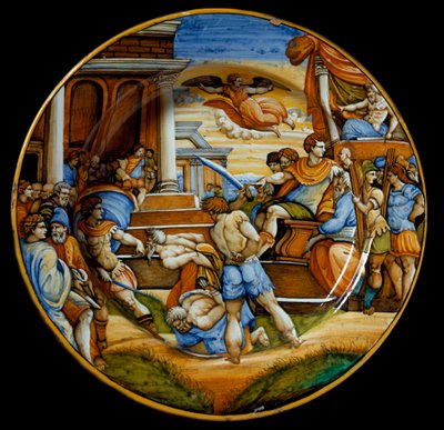 The Martyrdom of Brothers John and Paul under the Reign of Emperor Julian the Apostate by Italian School