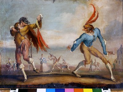 The Masks of the Commedia dell