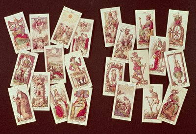 The tarot cards of the Major Arcana by Italian School