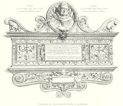 Tomb of Fra Filippo Lippi, in Spoleto by Italian School