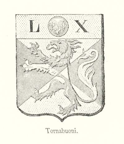 Tornabuoni (engraving) by Italian School