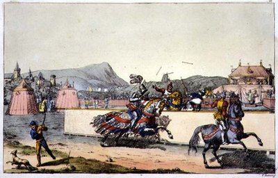 Tournament, plate 15 from 
