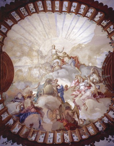 Triumph of the Empress Maria Theresa of Austria (1717-80) by Italian School