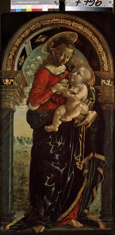 Virgin with Child by Italian School